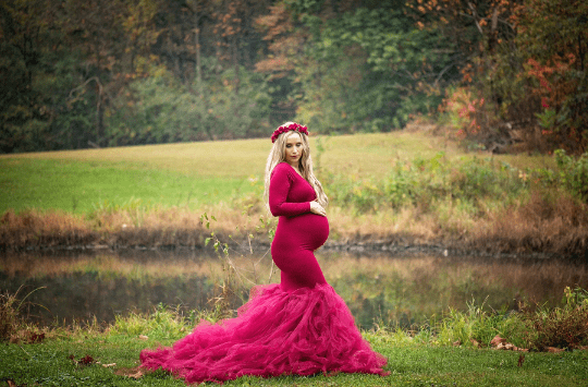 Tulle Maternity Dress  Maternity Photoshoot Dress