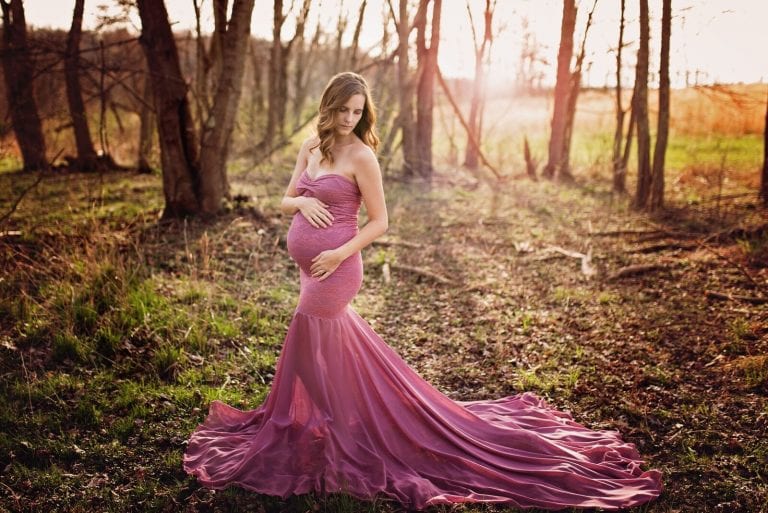 Strapless Maternity Dress | Mermaid Maternity Dress
